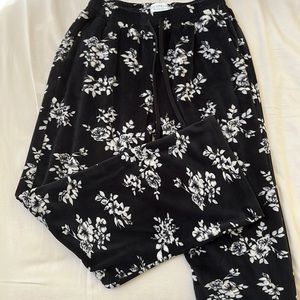 Fuzzy pajamas pants